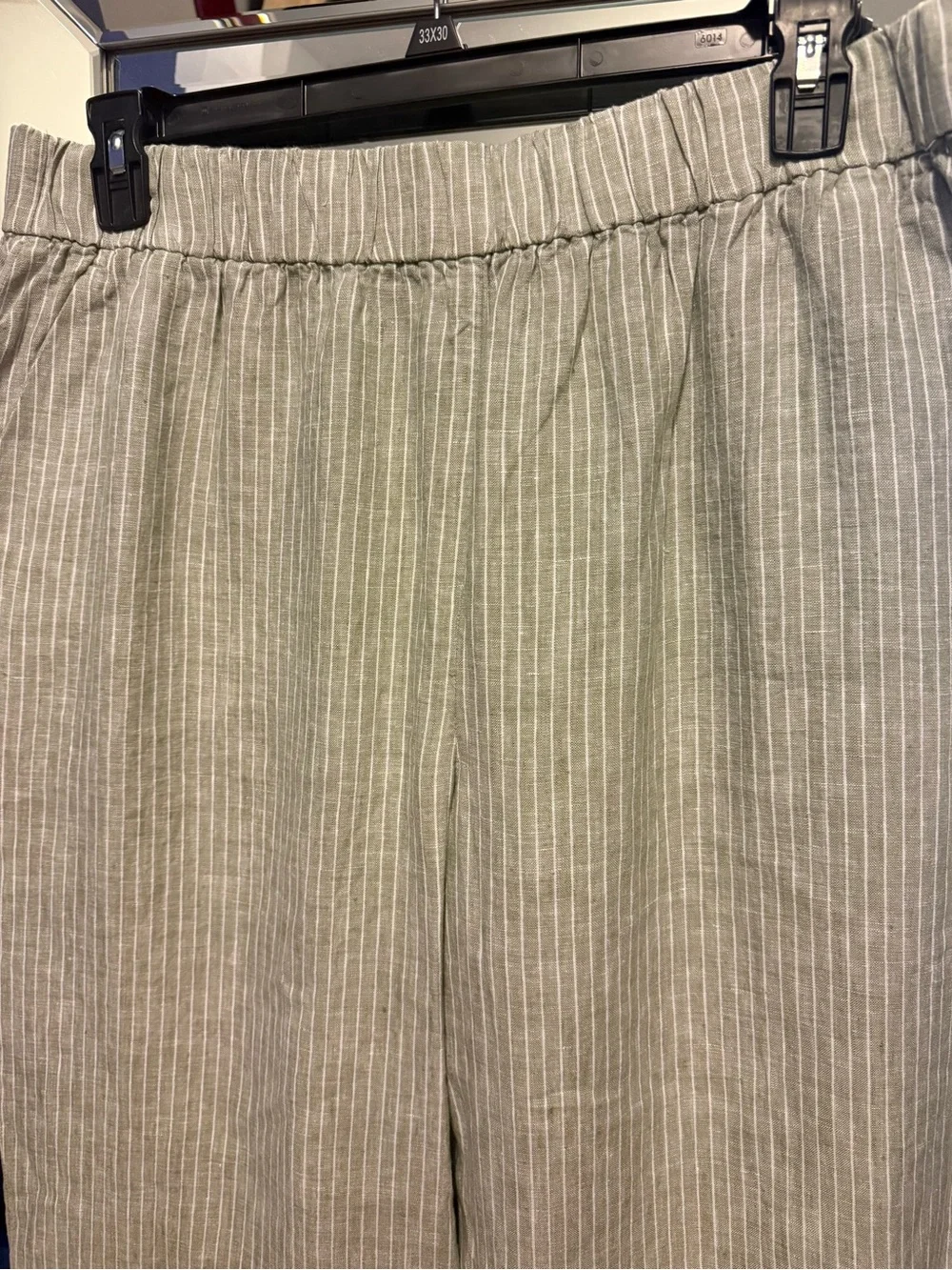 EVERLANE- WOMEN’S EASY 100% LINEN PANTS-XXL